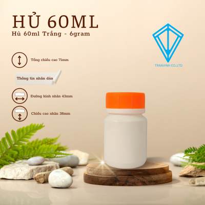 Hủ nhựa 60ml